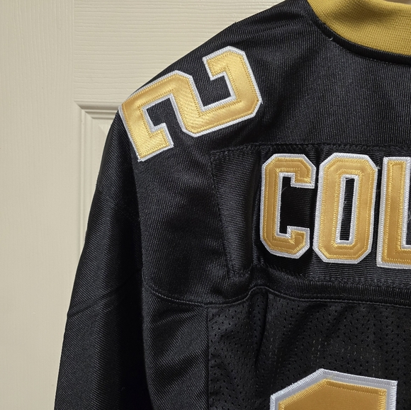 New Orleans Saints COLSTON #12 SUPERBOWL Jersey With SEWN Patches Size 50 - Picture 12 of 17